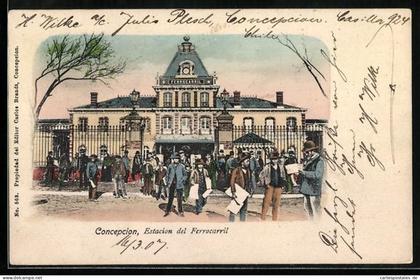 AK Concepcion, Estacion del Ferrocarril