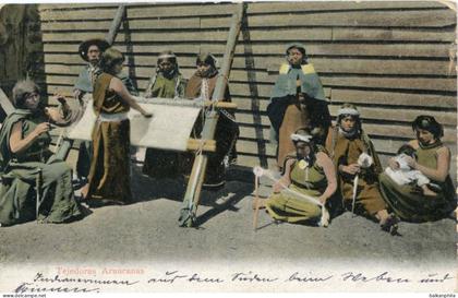 Chile Araucanian Weavers