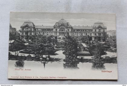 Santiago, plaza de armas, Chili