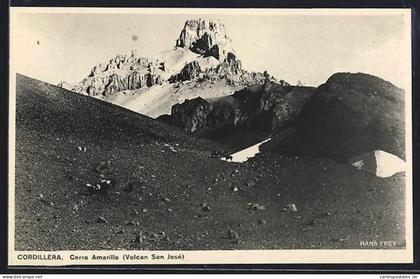 AK Cordillera, Cerro Amarillo, Volcan San José