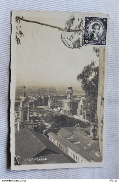 Cpa 1925, Valparaiso, Chili