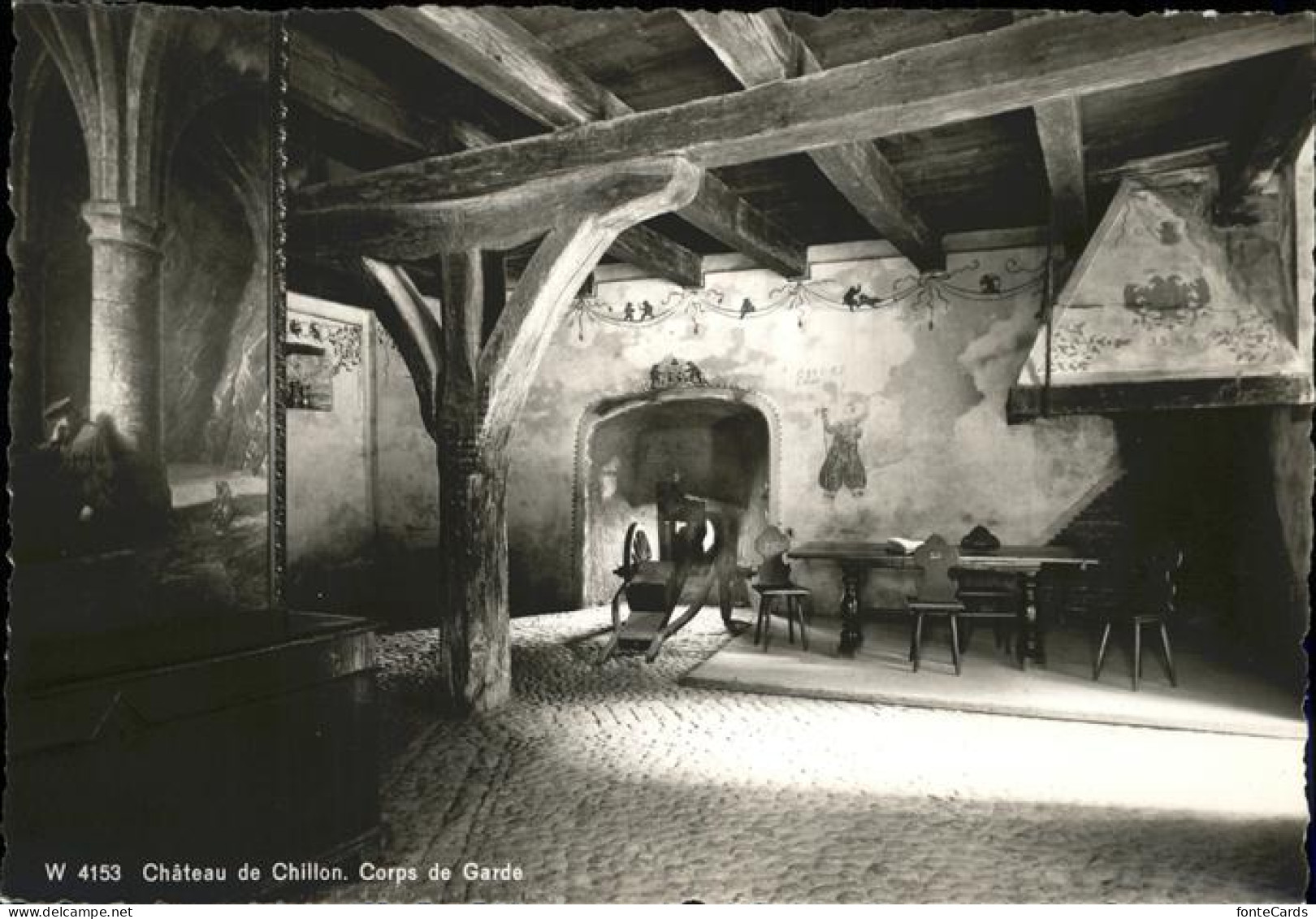 Chillon Chateau Corps de Garde