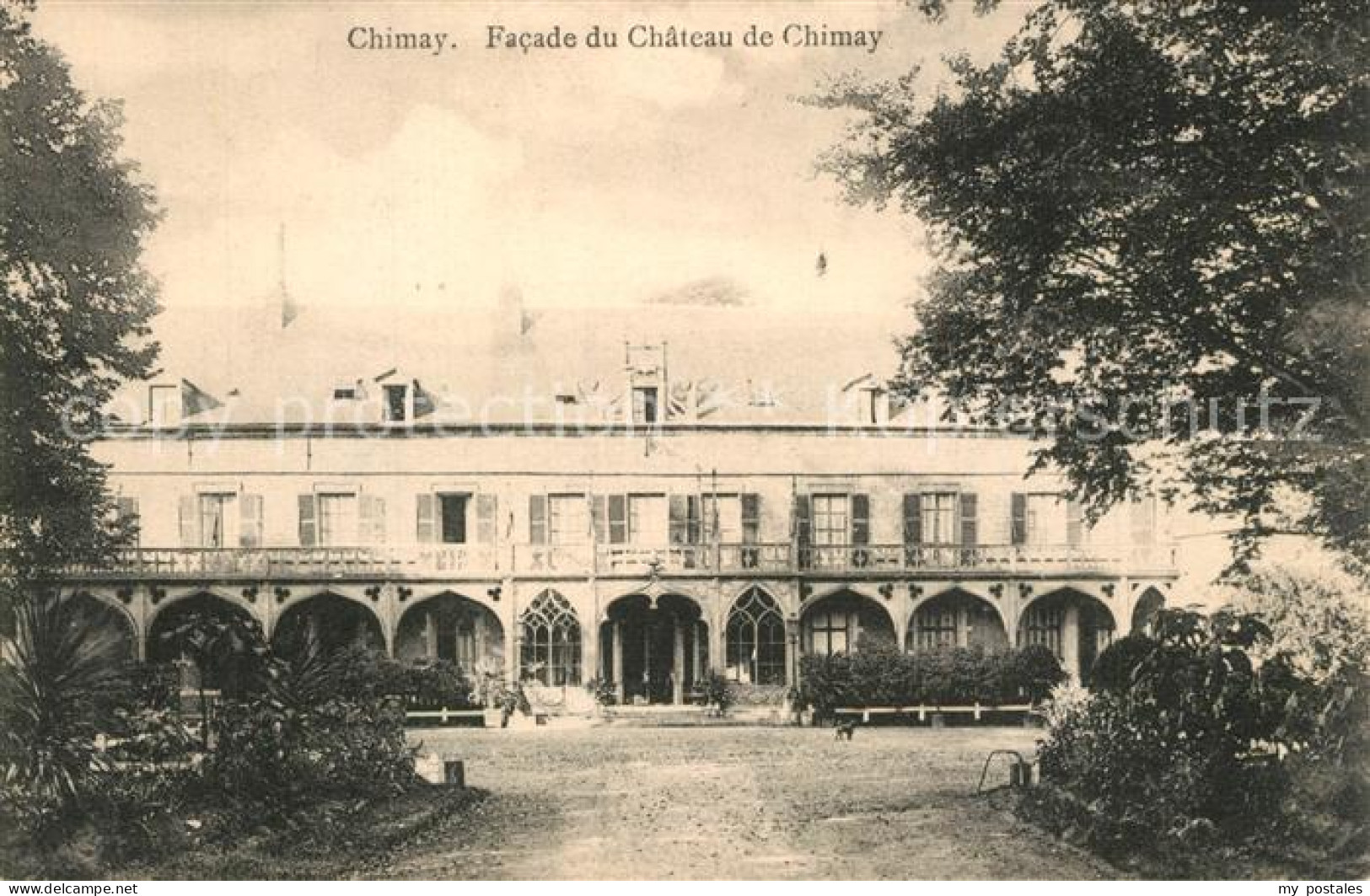Chimay Facade du Chateau de Chimay