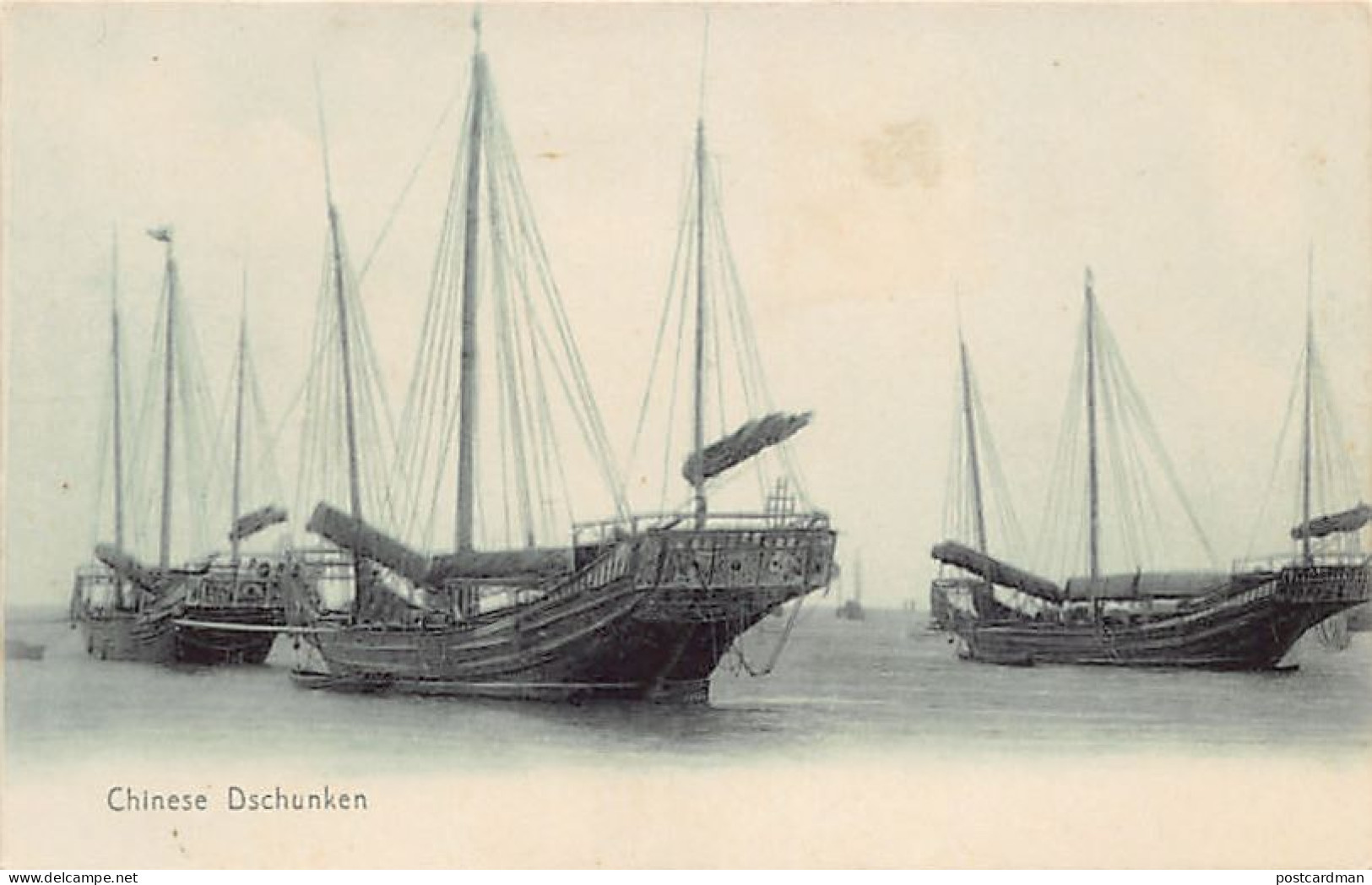 China - Chinese junks - Publ. M. Sternberg