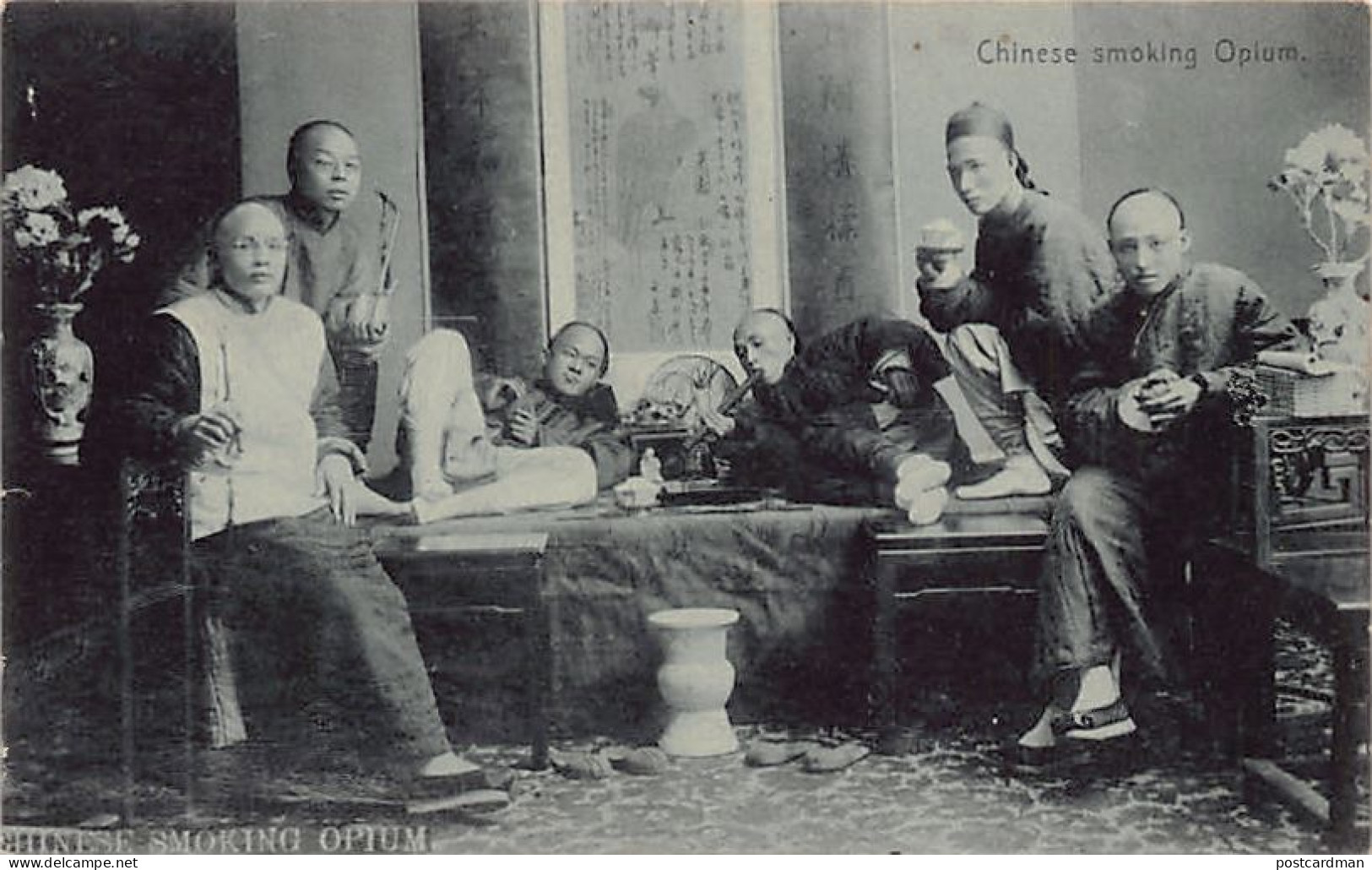 China - Chinese smoking opium - Publ. M. Sternberg