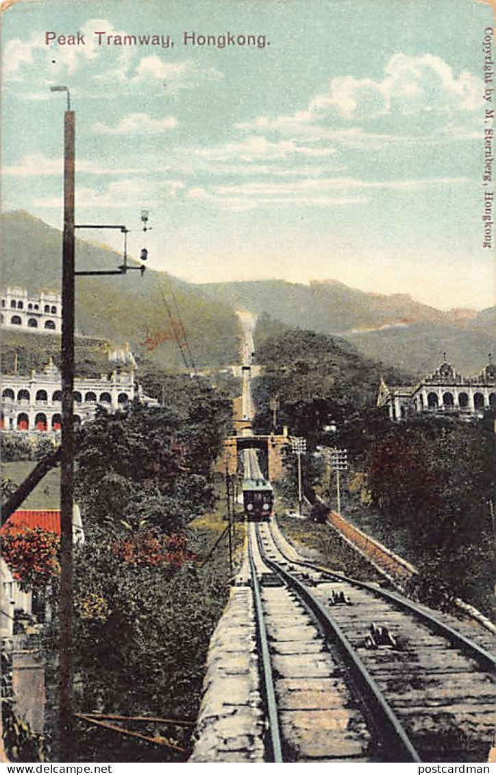 China - HONG-KONG - Peak Tramway - Publ. M. Sternberg