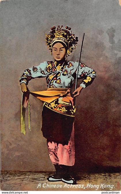 China - HONG KONG - A chinese actress - Publ. R. Tuck