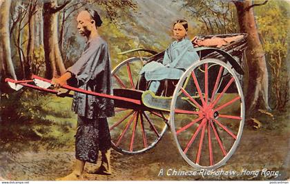 China - HONG KONG - A chinese rickshaw - Publ. R. Tuck