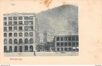 China - HONG KONG - Hong-Kong Hotel - STAINED see scans for condition - Publ. unknown