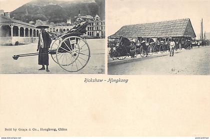 China - HONG KONG - Rickshaw - Publ. Graça & Co.