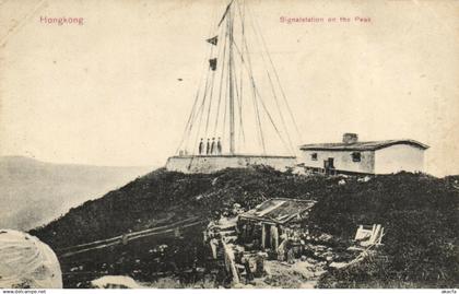 PC CHINA, HONGKONG, SIGNALSTATION ON THE PEAK, (b22996)