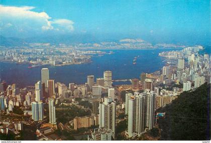 CPM Hong Kong Bird eye's view of Hong Kong & Kowloon Peninsula