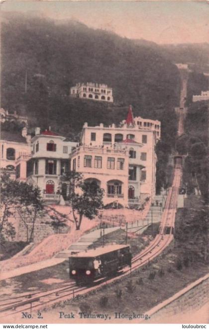 HONG KONG CHINE PEAK TRAMWAY