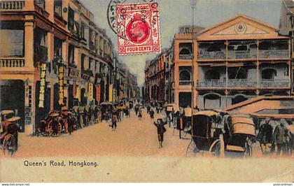 HONG-KONG - Queen's Road - Publ. M. Sternberg