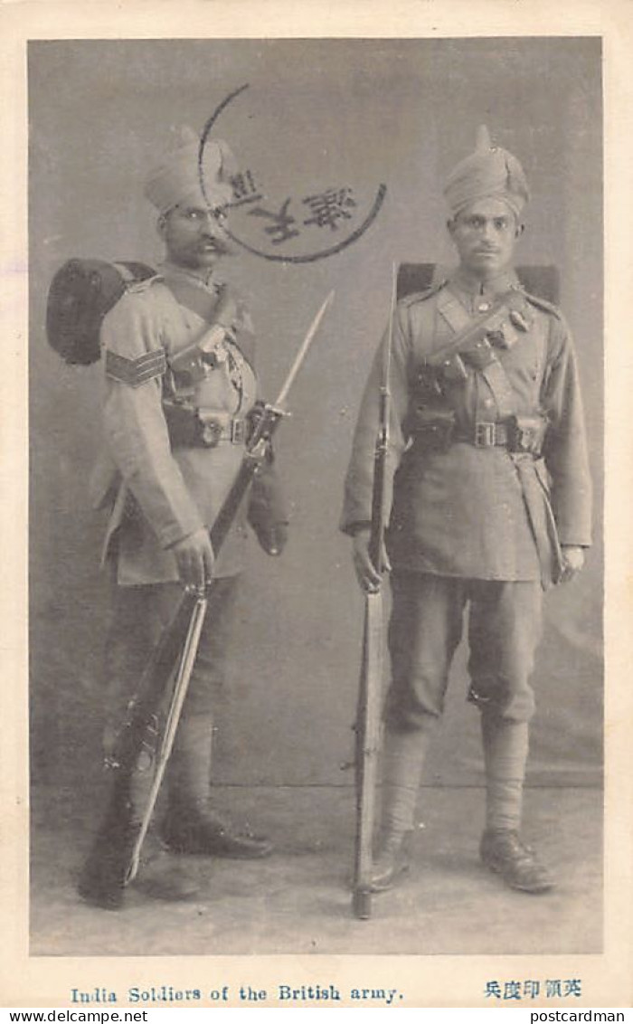 China - Indian soldiers of the British Army in China - Publ. unknown