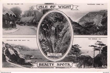 Ak Isle of Wight England, Old Village, Blackgang Chine, Wasserfall Shanklin Chine