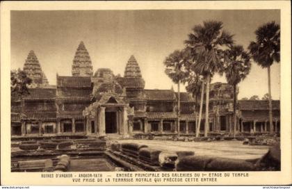 CPA Angkor Wat Kambodscha, Buddhistischer Tempel