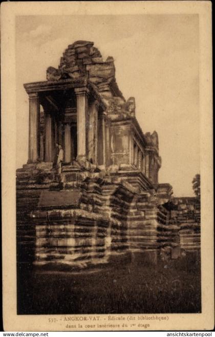CPA Angkor Wat Kambodscha, Edicule