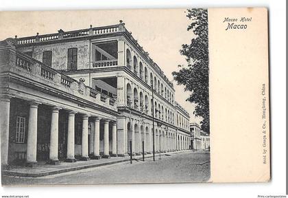 CPA Chine Macao Hôtel