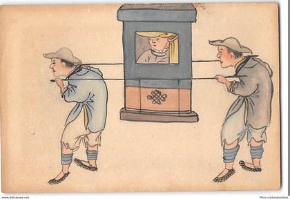 CPA Chine République China Cina entier postal