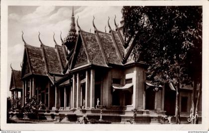 CPA Phnom Penh Kambodscha, Museum, Khmer-Architektur, Kambodscha
