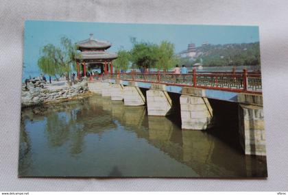 Cpm, Pékin, spring heralding pavilion, Chine