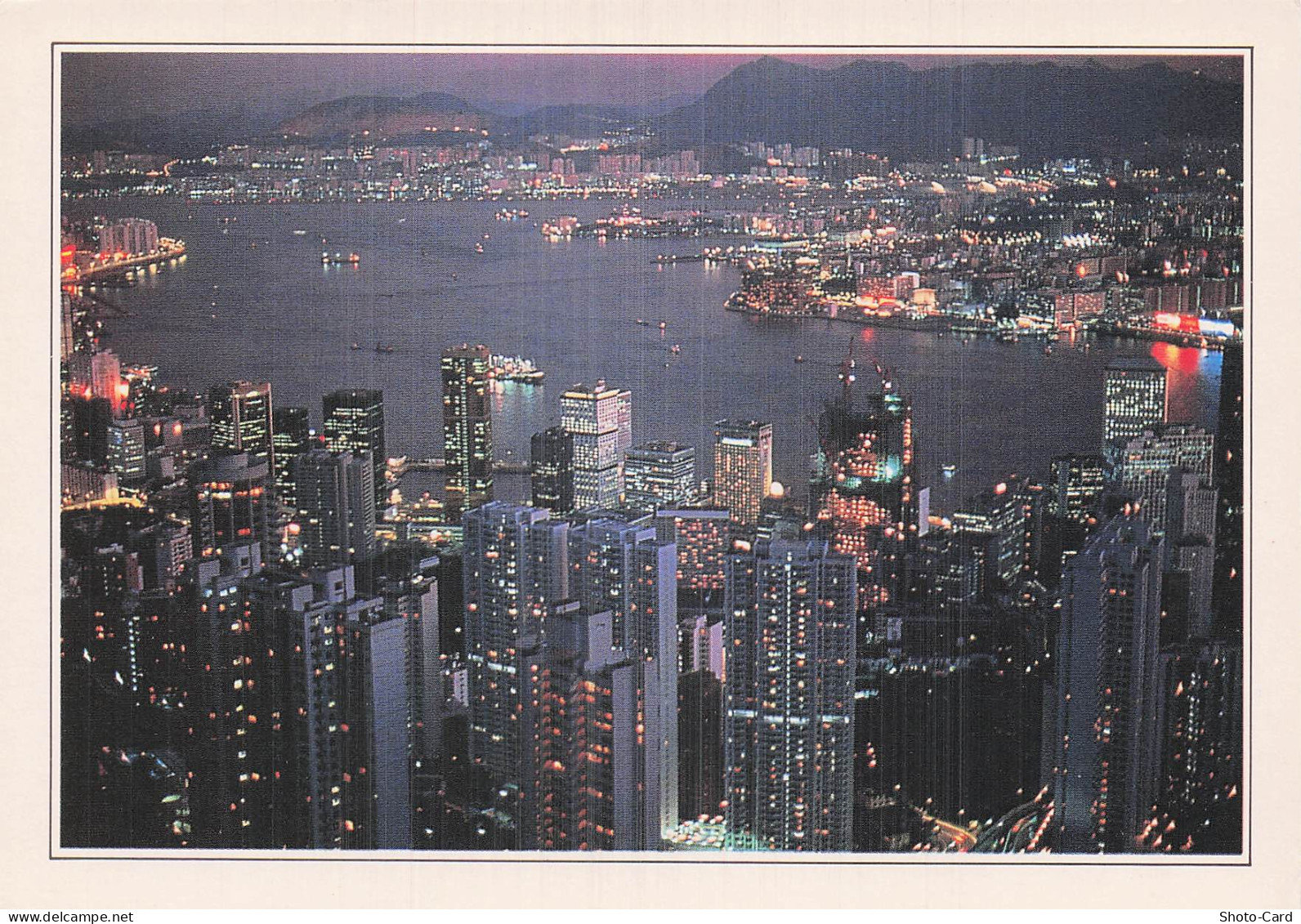 CHINE HONG KONG BAIE DE HONG KONG