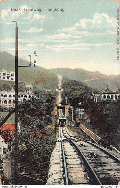 China - HONG-KONG - Peak Tramway - Publ. M. Sternberg