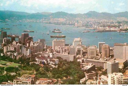 Carte Postale - Chine - Hong Kong - Full view of Kowloon Peninsula and Hong Kong Central Area overlooking from May Road