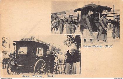 China - Chinese wedding - Palanquin - Carriage - Publ. unknown