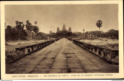 CPA Angkor Wat Kambodscha, Buddhistischer Tempel