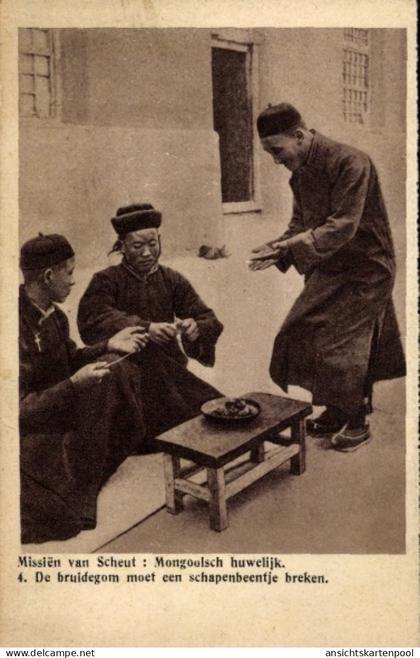 CPA Mongolei, Missien van Scheut, Mongoolsch huwelijk