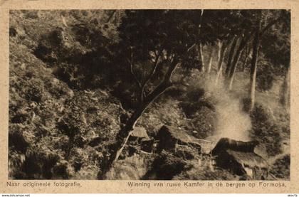 PC CHINA, KAMFER IN DE BERGEN OP FORMOSA, (b22989)