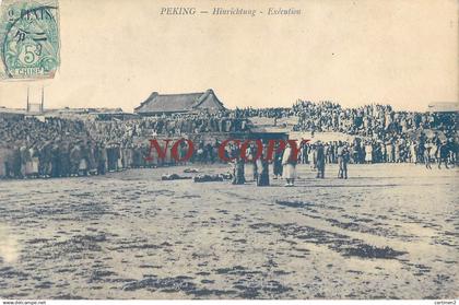 PEKIN PEKING HINRICHTUNG EXECUTION DEATH CHINE CHINA CINA