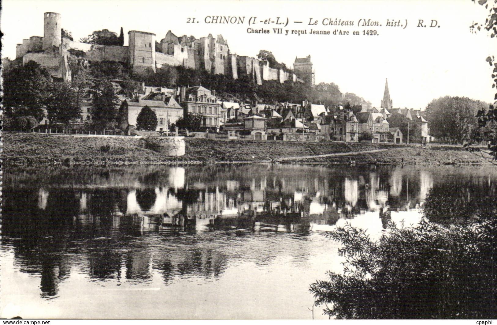 Chinon CPA Le chateau