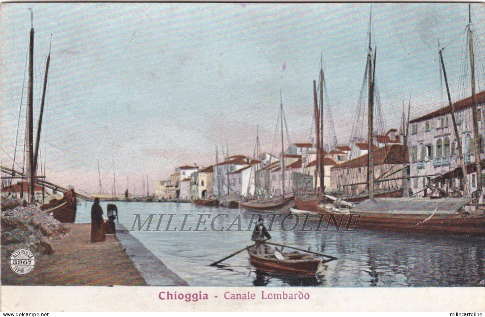 CHIOGGIA: Canale Lombardo   1912