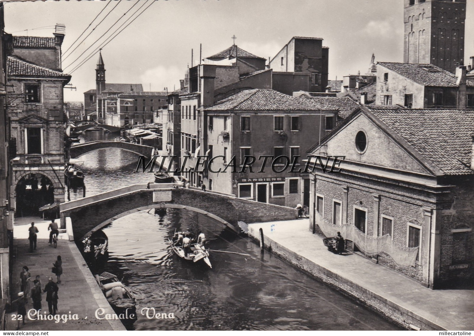 CHIOGGIA:  Canale Vena    1955