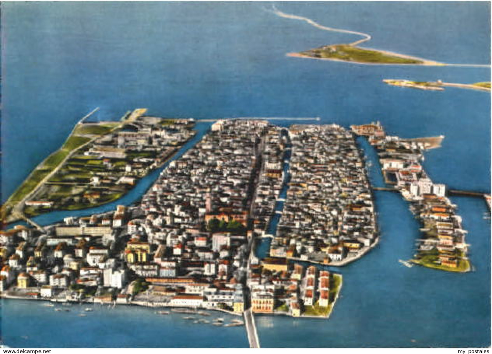 Chioggia Fliegeraufnahme