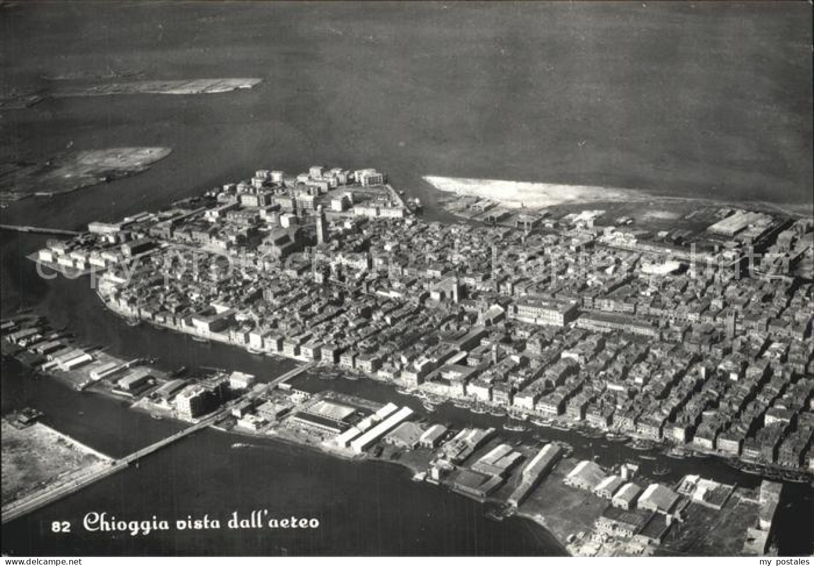Chioggia Venetien Luftbild