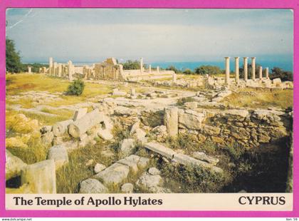 291268 / Cyprus - Limassol - Archaeology The Temple f Hylates, Thirteen miles west of  Limassol PC Chypre Zypern