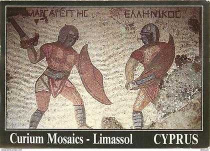 Carte Postale - Chypre - Cyprus - Limassol - margaritis hellinicos - Mosaiques de Curium - Mosaics - Antiquité - CPM - V