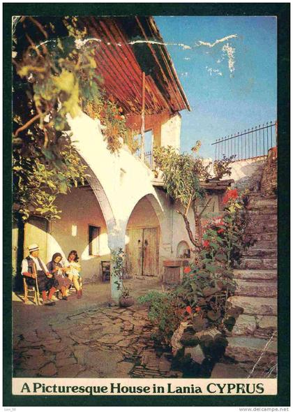CYPRUS - A PICTURESQUE HOUSE IN LANIA - Cyprus Chypre Zypern  79006