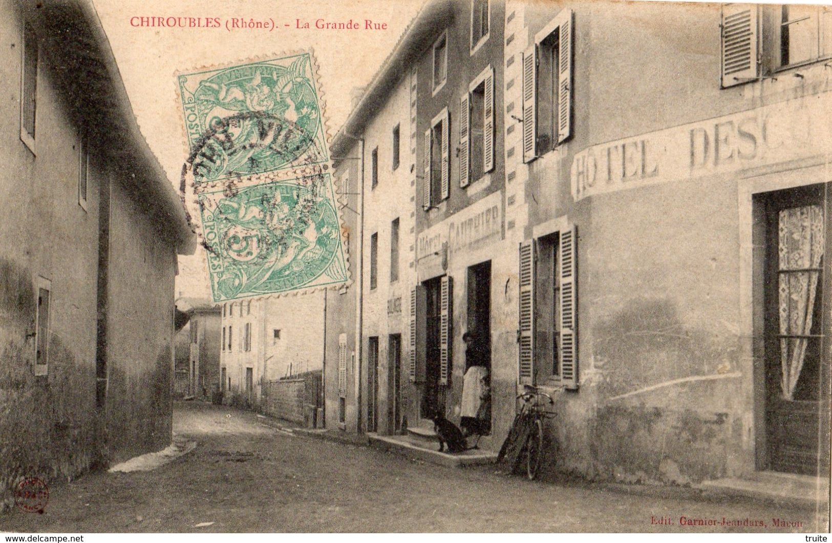 CHIROUBLES LA GRANDE RUE  "HOTEL GAUTHIER"