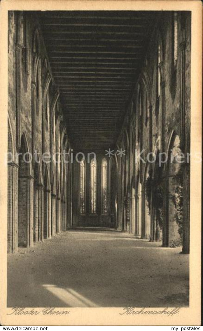 Chorin Kloster Chorin Kirchenschiff