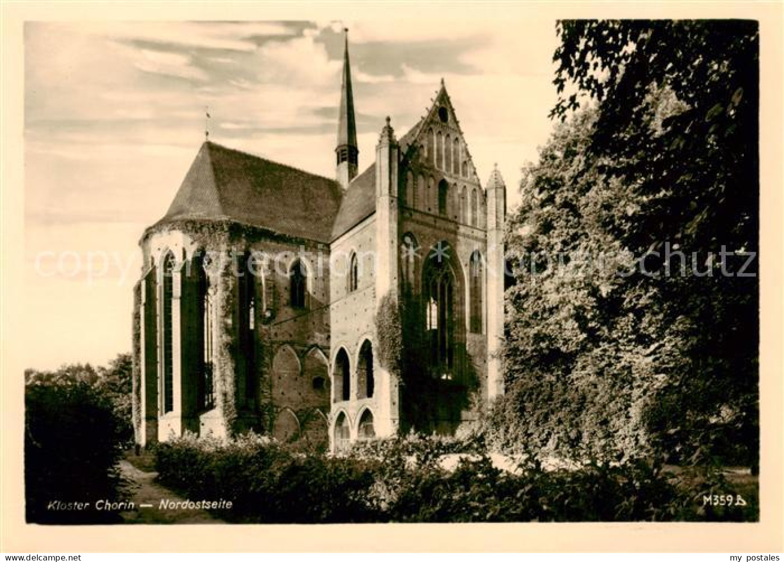 Chorin Kloster Chorin Nordostseite