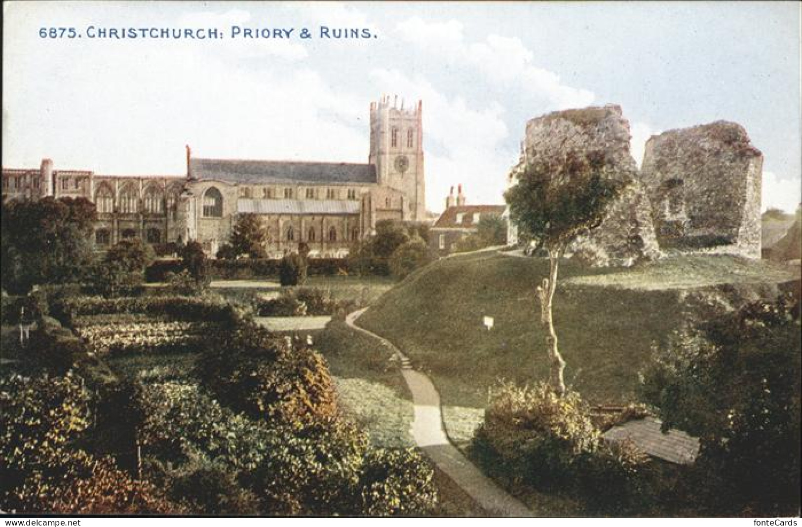 Christchurch Dorset Priory 
Runs