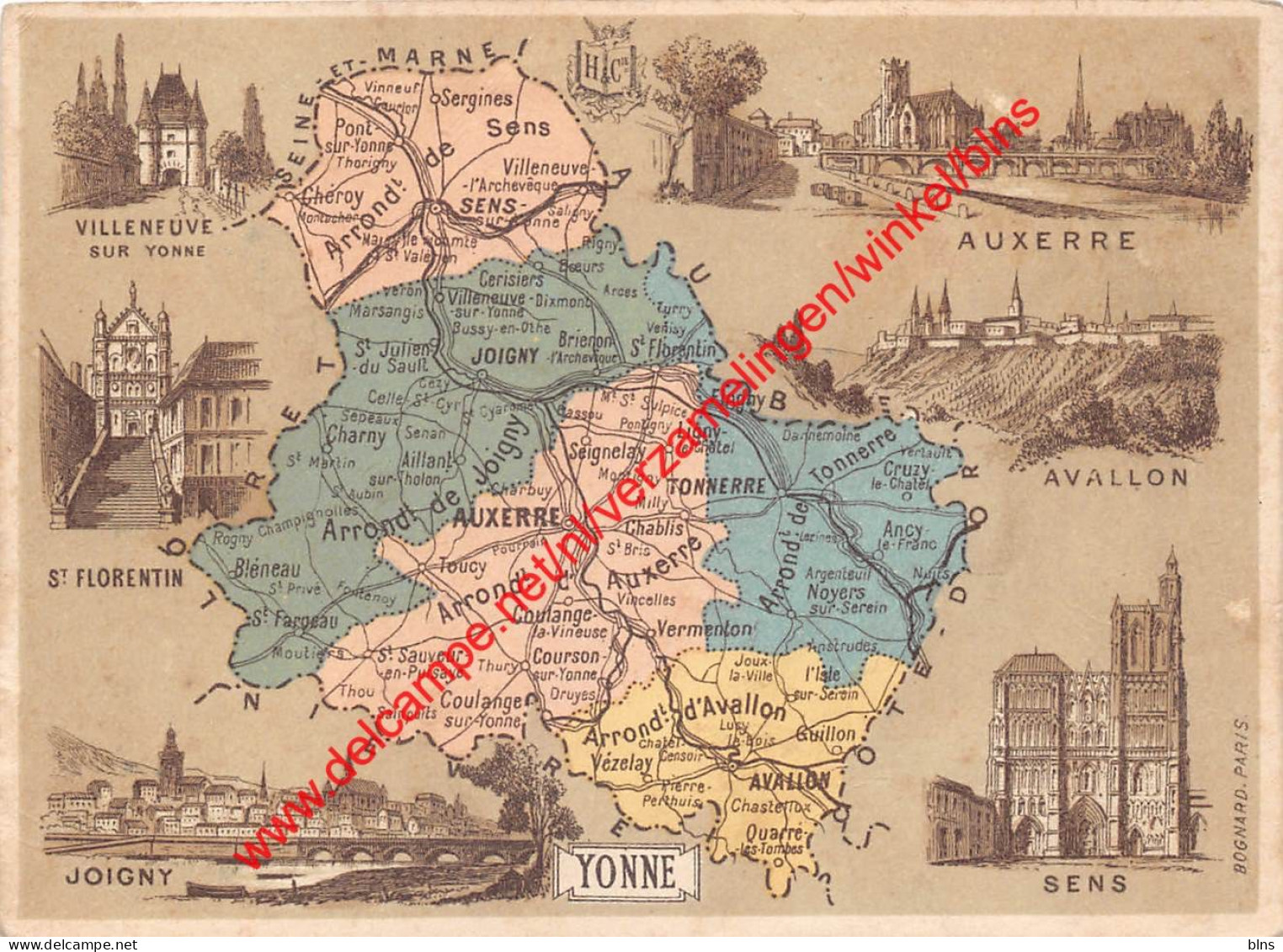 Chromo - Yonne - (89) Yonne