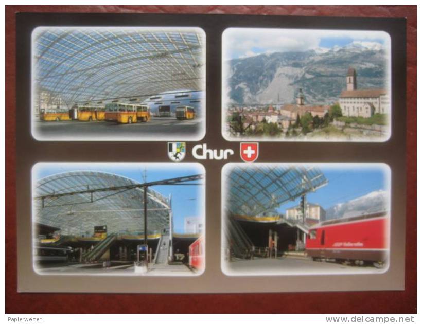 Chur (GR) - Mehrbildkarte Bahnhof?
