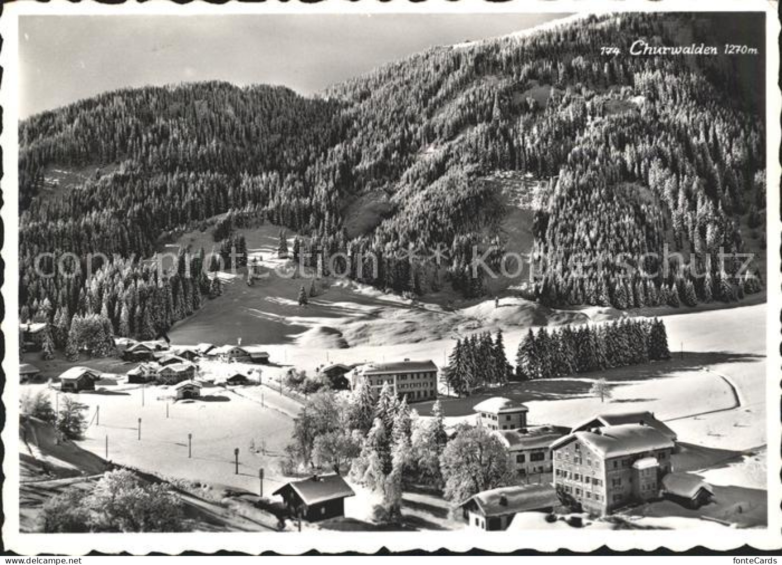 Churwalden Teilansicht