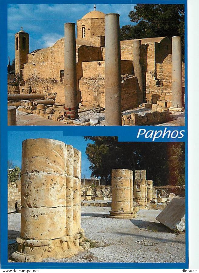 Chypre - Cyprus - Paphos - Multivues - Antiquité - CPM - Carte Neuve - Voir Scans Recto-Verso